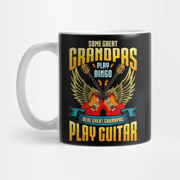 Great Grandpas Guitar Guitarist Gifts by E